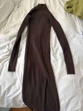 Aritzia turtle neck dress